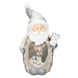 ECD Germany Santa Claus Deco Figur, LED-belysning 52 cm varm hvid