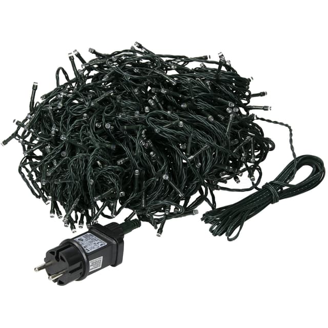 320 LED-lys dekorativ julebelysning varm hvid