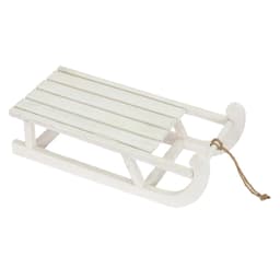 DEKO SLED puu, 50,5 x13,5 x23,5 cm, valkoinen, LED, joulukoristeeksi