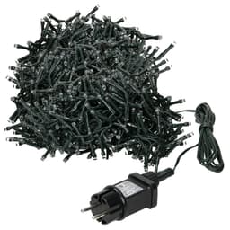 Juletræspynt LED Cluster 24 m ultra varm hvid