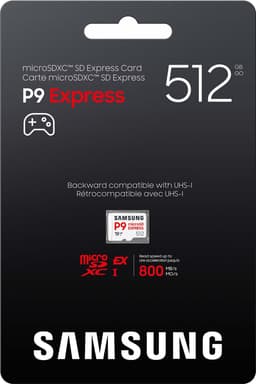 Samsung P9 microSD Express kort 512 GB - Switch 2