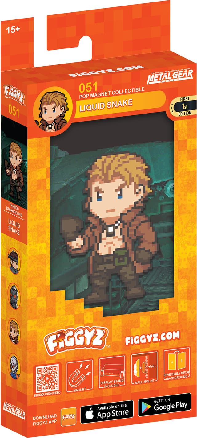 First 4 Figures FiGGYZ Metal Gear Solid magnetfigur (Liquid Snake)