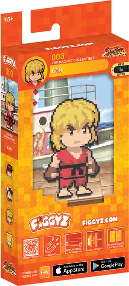 First 4 Figures Figgyz Street Fighter 2 Pop Magnet actionfigur (Ken)