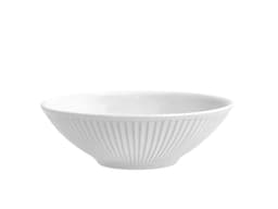 Pillivuyt Plissé Bowl low Dia 14 x 4.5 cm White