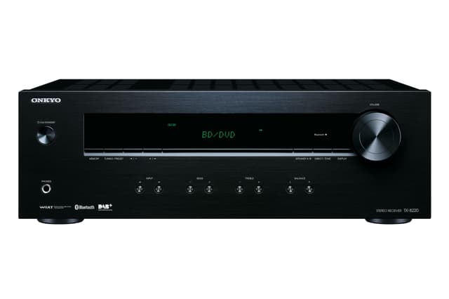 Onkyo TX-8220-B stereo receiver med Bluetooth/DAB+ - SORT