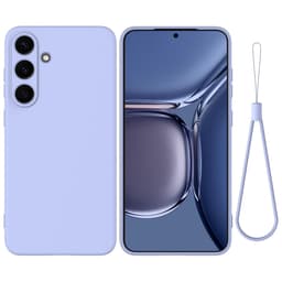 SKALO Samsung S25 FE Ohut Silikoni Suojakuori - Violetti