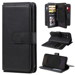 SKALO Samsung S25 FE KT 10-RUM Flip Cover - Sort
