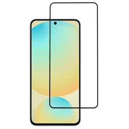 SKALO Samsung S25 FE Heltäckande Skärmskydd Härdat Glas - Svart