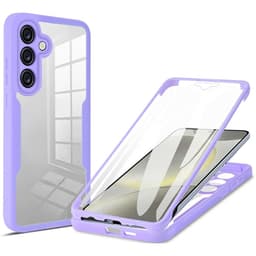 SKALO Samsung S25 FE 360 TPU Suojakuori - Violetti