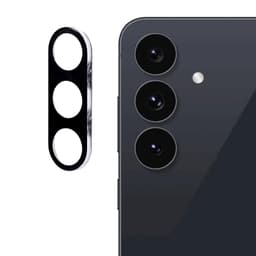 SKALO Samsung S25 FE Kameraskydd/Linskydd Härdat Glas - Svart