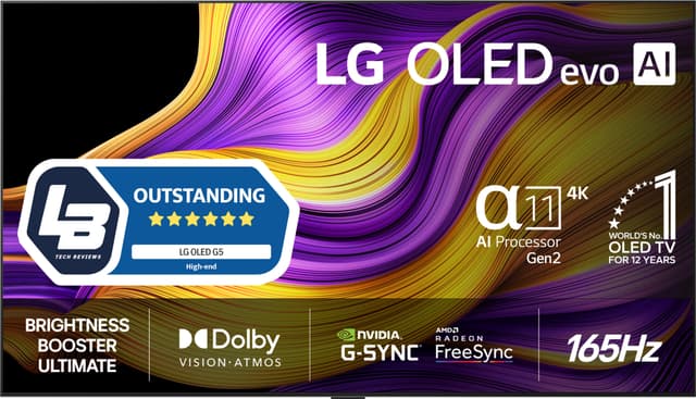 LG 65" G5 4K OLED evo TV (2025)