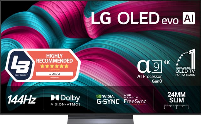 55" C5 4K OLED evo TV (2025)