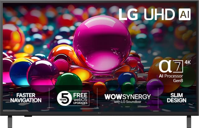 43" UA 75 4K TV (2025)