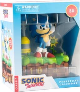 Grupo Erik Sonic the Hedgehog 3D evighetskalender