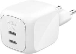 Belkin 50W USB-C PD väggladdare (vit)