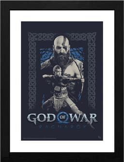 GB Eye God of War-affisch (Kratos och Atreus)