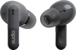 Sudio D1 True Wireless in ear-öronsnäckor (svarta)