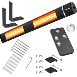Infrarød varmelampe Solaris Horizon 3000W, aluminiumskabinet