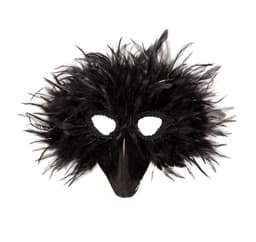 Maske 'Sort fugl'