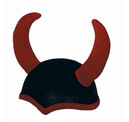 Hat Devil musta/punainen