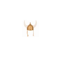Vikingahatt med flätor
