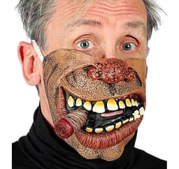 Halvmask Biker