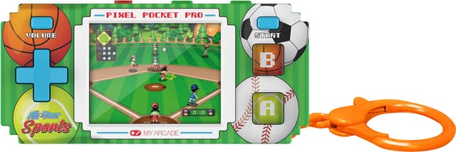 My Arcade Pixel Pocket Pro All-Star Sports håndholdt spillekonsol