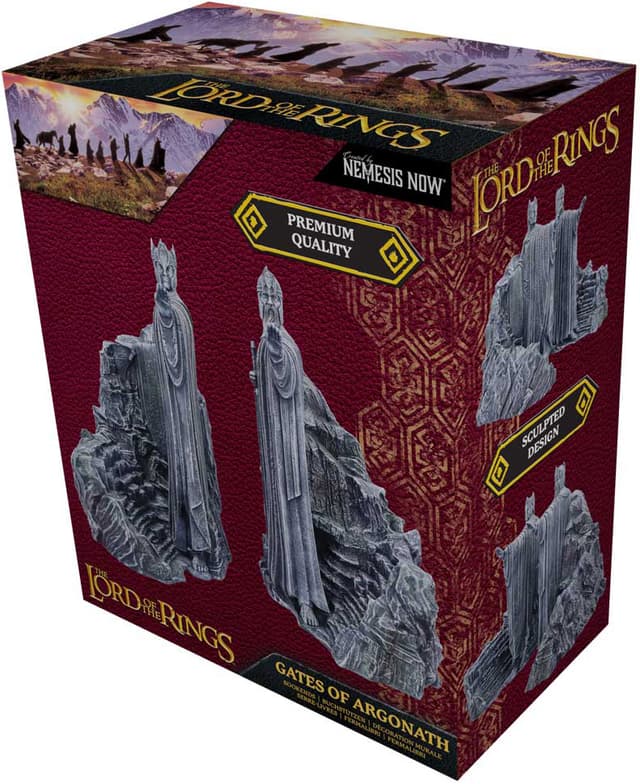 Nemesis Now Lord Of The Rings bogstøtter (Argonaths porte)