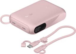 Belkin 10 000 mAh powerbank (rosa)