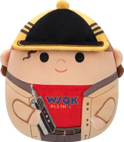 Squishmallows Stranger Things kosedyr (Dustin)