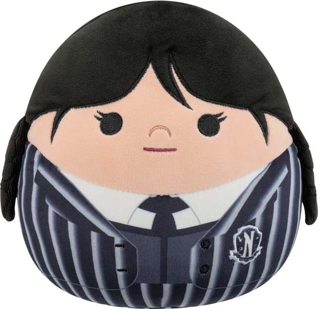 Squishmallows Wednesday Plush (Wednesday in Uniform, 20 cm)