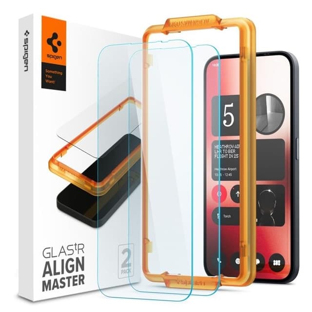 [2-pakke] Spigen Galaxy A55 5G hærdet glas Skærmbeskytter ALM Glass.Tr
