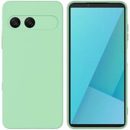 Liquid silikon skal Sony Xperia 10 VII - Mint