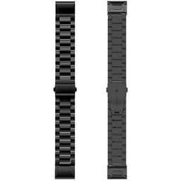 Rustfritt stål klokkereim Garmin Quatix 5 - Svart