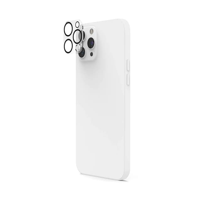 Hama iPhone 16 Pro/16 Pro Max Kameralinsskydd Härdat glas