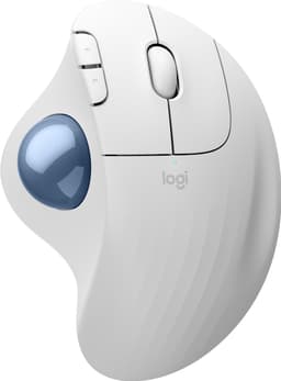 Logitech Ergo M575S trådløs trackball-mus (hvid)