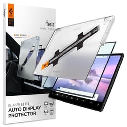 Spigen Tesla Model (X 2022/S 2021) Härdat Glas Skärmskydd EZ FIT