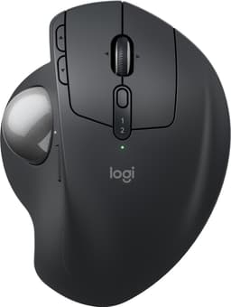 Logitech MX Ergo S Advanced trådløs trackball-mus (sort)