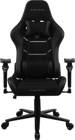 Piranha Defense Pro pelituoli (musta)