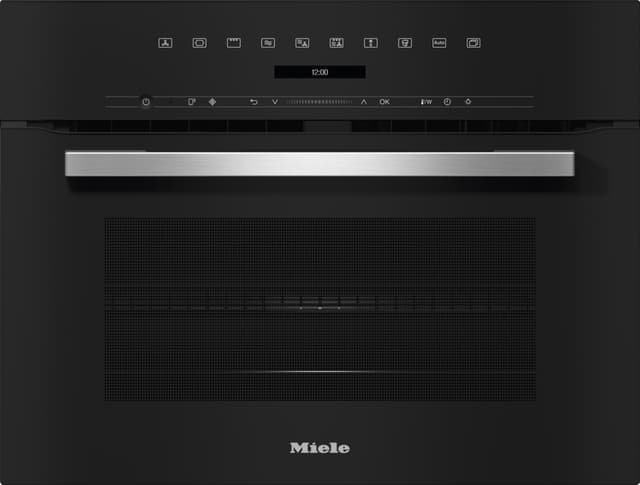 Miele Kompaktovn med mikro H7145BMOBSW (sort)