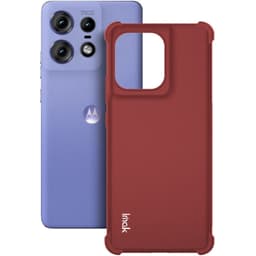 IMAK  Motorola Edge 50 Pro 5G Extra strong TPU-skal - Röd