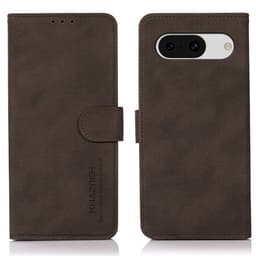 SKALO Google Pixel 8a KHAZNEH Pungetui i PU-læder - Brun