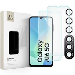 Tech-Protect Galaxy A16 4G/5G Härdat Glas Skärmskydd Supreme Set