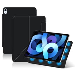 SKALO iPad Air 11 (2024) Magnetic Fold Fodral med Magnetisk Baksida - Svart