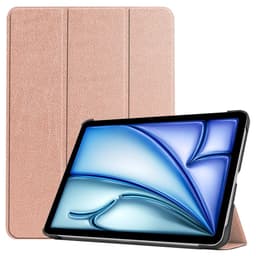SKALO iPad Air 11 (2024) Trifold Flip Cover - Rosa guld
