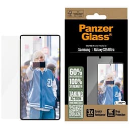 PanzerGlass Galaxy S25 Ultra Härdat Glas Skärmskydd Ultra-Wide Fit - Clear