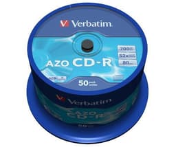 AZO, CD-R, 52X, Crystal (50)