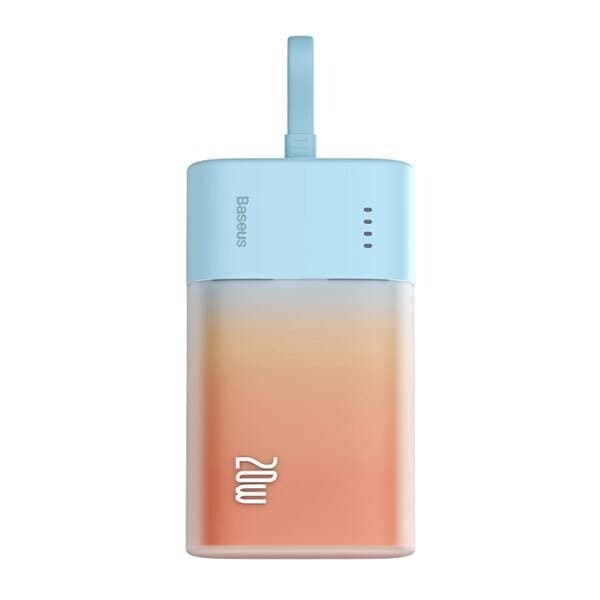 Baseus Popsicle powerbank 5200mAh 20W med lightningkabel och somriga färger