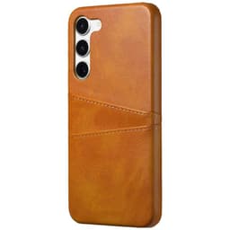 Retro cover med slots Samsung Galaxy S25 - Gul