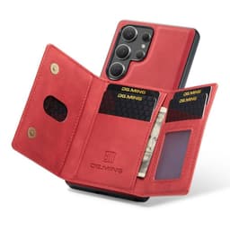 DG-Ming M2 kuori Samsung Galaxy S25 Ultra - Punainen